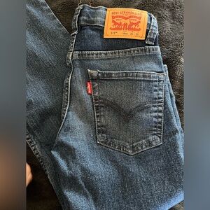 Levi's Boys Dark Indigo Slim Jeans